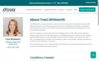 Traci Kissinger, PT, DPT website