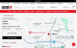 Flooring Depot of Normal website