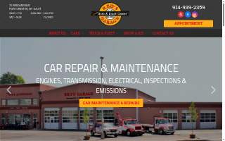 Red's Garage website