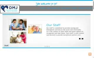 DMJ Home Health Services, Inc. of North Aurora website