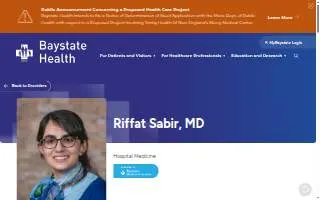 Sabir Galina MD website