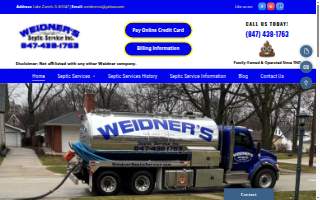 Weidner's Septic Service Inc