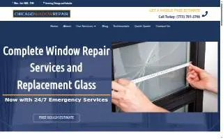 Chicago Window Repair & Replacement Company website