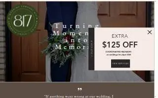 Wedding Company 817 website