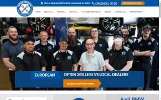 Turning Wrenches - Mercedes, Porsche, BMW, & Audi Mechanics website