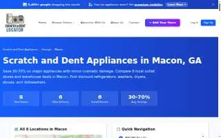 Appliances 4 Less Carpentersville website