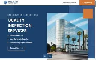 Streamlined Inspections, Inc. website