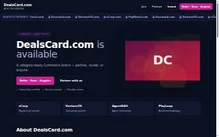 DealsCard website