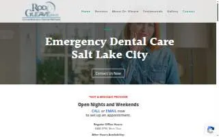Professional Dental (Rose Park SLC) website