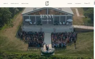 Renny Events website