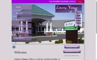 Liberty Village of Peru website