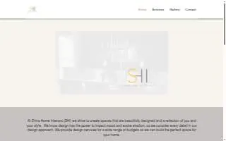 Shina Home Interiors of Plainfield website