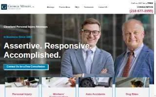 George Mineff, Jr., Attorney At Law website