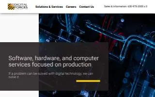 Digital Forces Corporation website