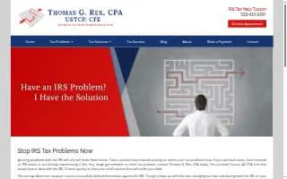 Thomas G. Rex, CPA website