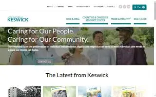 Keswick Jewelers of Prospect Heights website