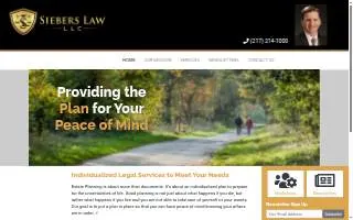 Siebers Elderlaw website