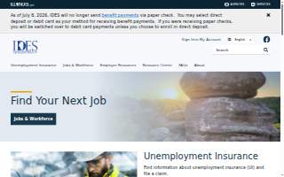 Illinois Department Of Employment Security