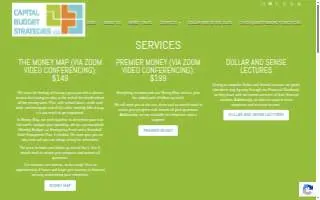 Capital Budget Strategies, LLC website