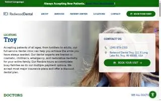Dental Care of Round Lake Beach website