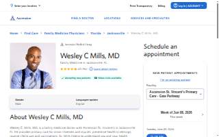 Wesley C. Mills, MD