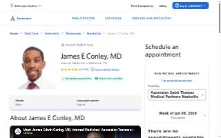 James E. Conley, MD