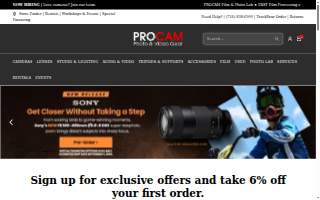 ProCam Security Solutions LLC (Security camera & low voltage installation's) website