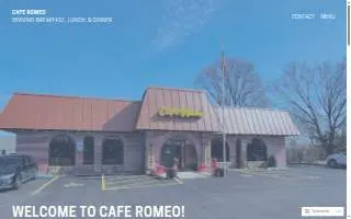 Cafe Romeo website