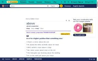 Above All Home Care of Romeoville website