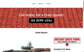 SRR Roofing Services & Chimney Inspection Serv website