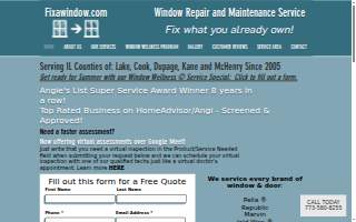 Scenic View Window of Lake County website