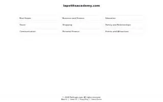 La Petite Academy of Round Lake Beach website