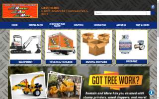 Rentals & More, Inc. website