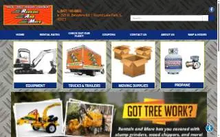 Rentals & More, Inc. of Round Lake Beach website