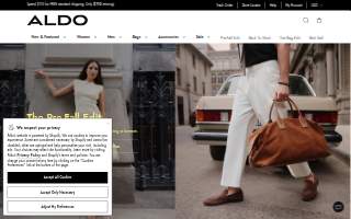 Aldo Appliance Service website