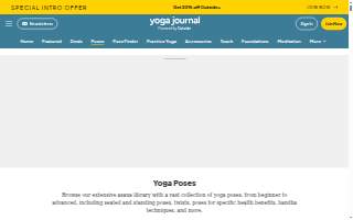 Asanas & MORE Yoga website