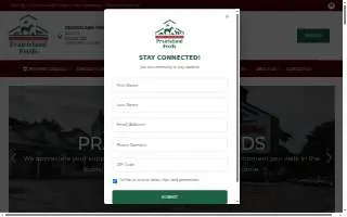Prairieland Feeds of Savoy website