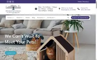 Veterinary Emergency Group of Schaumburg website