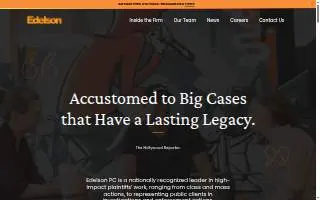 Edelson Law, LLC of Skokie website