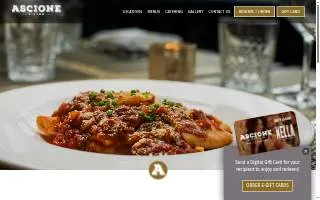 Ascione Bistro Skokie website