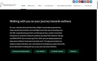 Advanced Psychiatry of Elgin website