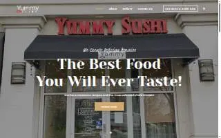 The Yummy Bistro website