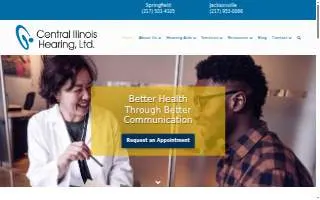 Central Illinois Hearing of Springfield website