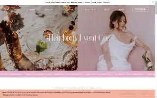 Heirloom Event Company of Springfield website