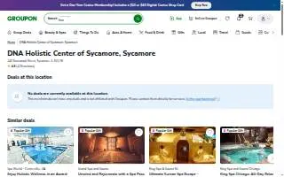 DNA Holistic Center website