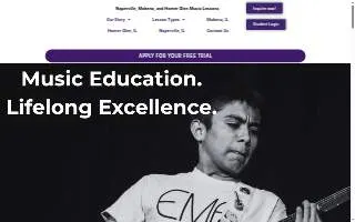 Edge Music Academy Mokena website