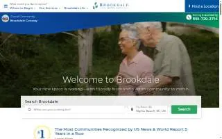 Brookdale Senior Living of North Tonawanda website