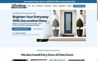 The Door Store of Villa Park website