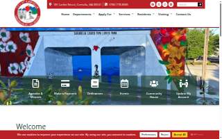 Cornelia Carpet Cleaners website