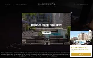 Dominick's Pizza and Pasta website